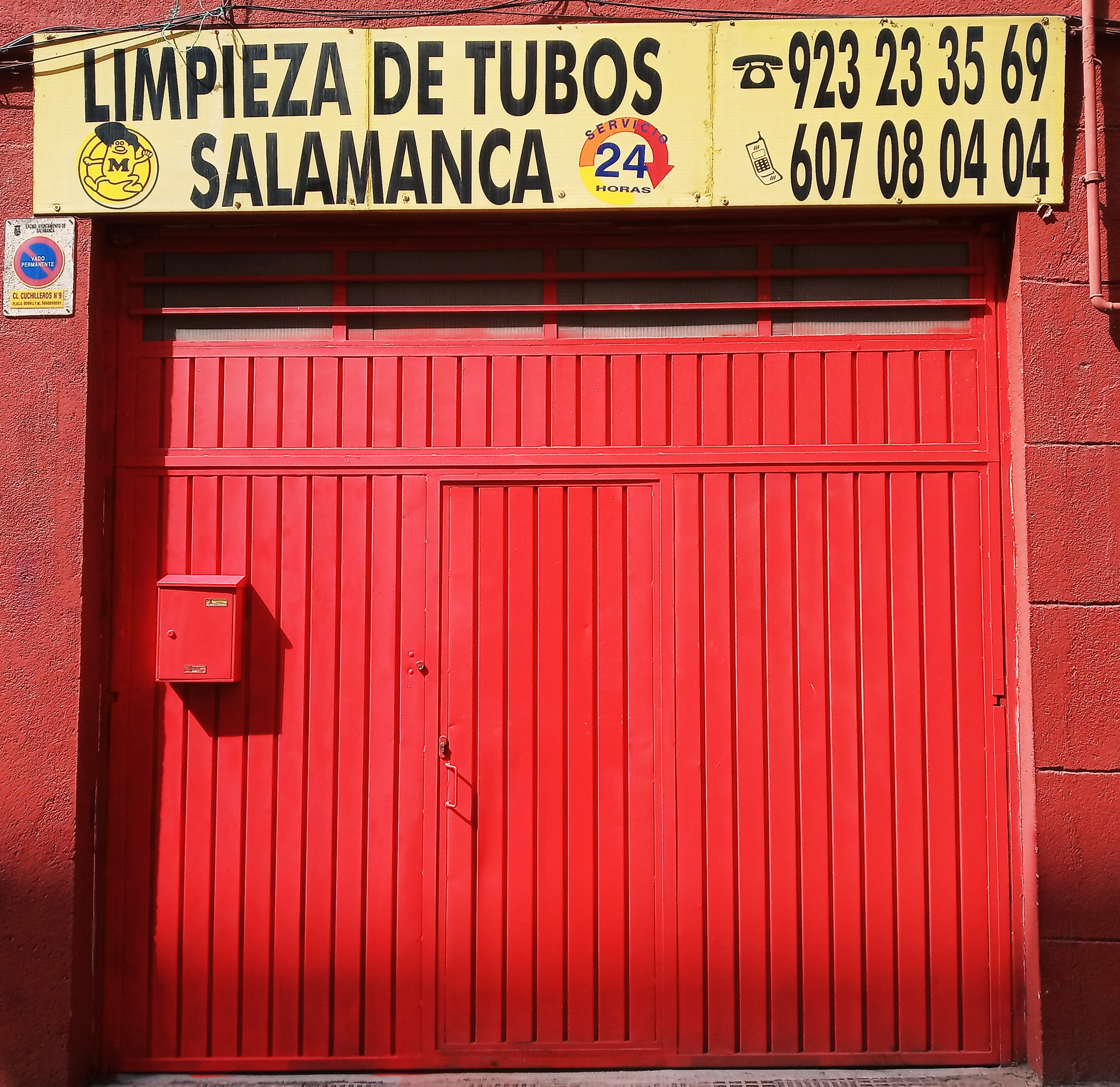 Limpieza De Tubos Salamanca fachada de la empresa